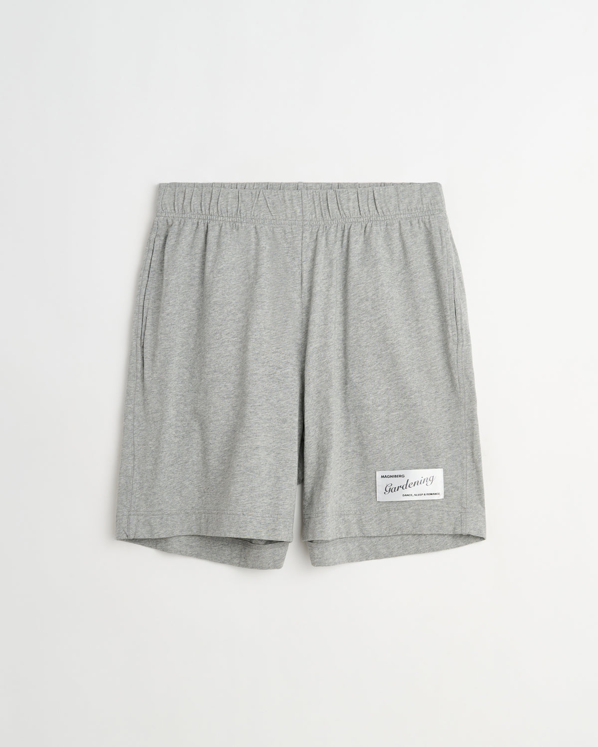 Glow shorts | Washed grey melange Jersey