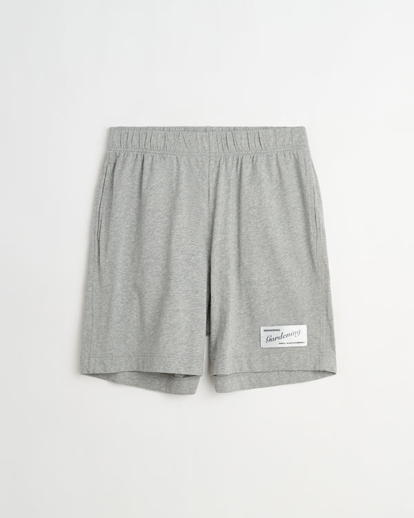 Glow shorts | Washed grey melange Jersey