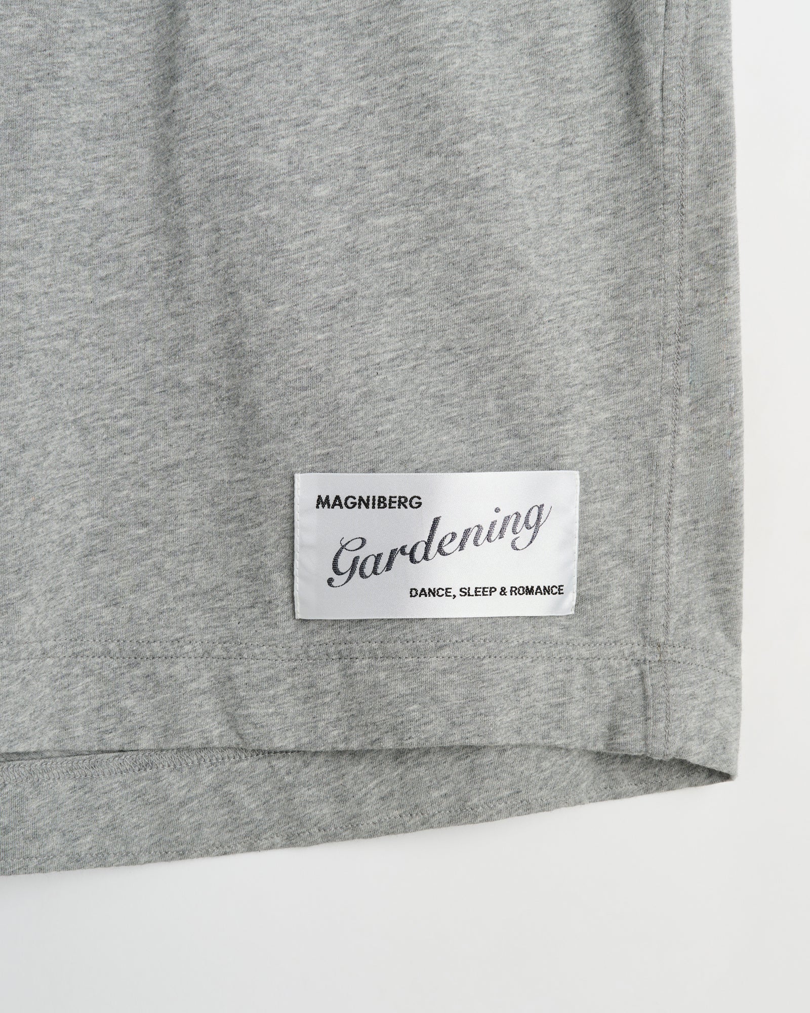 Glow shorts | Washed grey melange Jersey