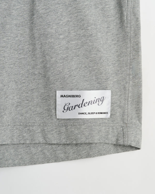 Glow shorts | Washed grey melange Jersey