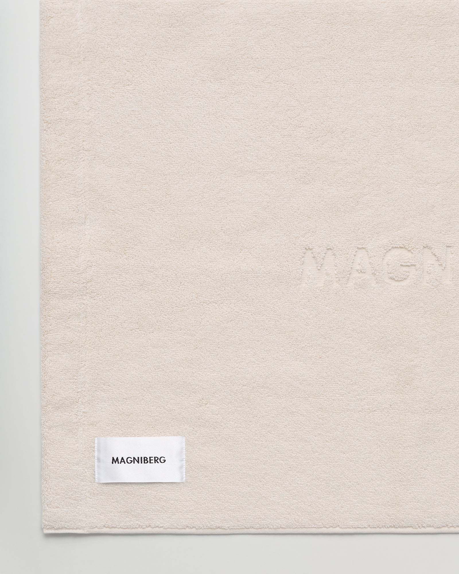 Gelato bath mat | Coconut white Terry