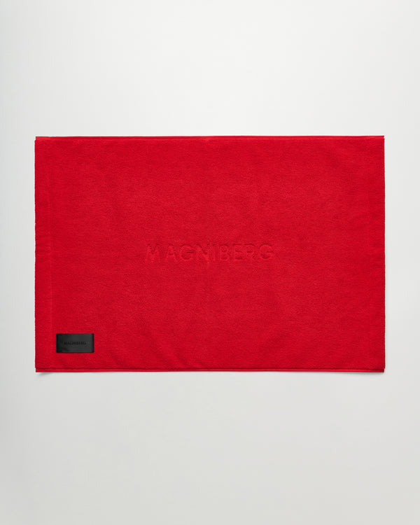 Gelato bath mat | Goji red Terry