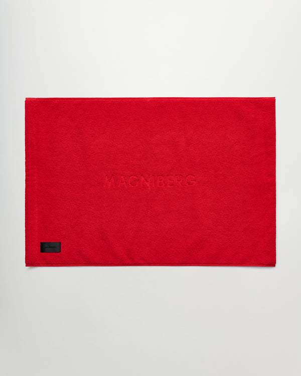 Gelato bath mat | Goji red Terry