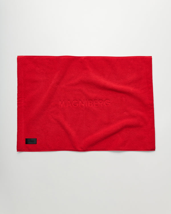 Gelato bath mat | Goji red Terry