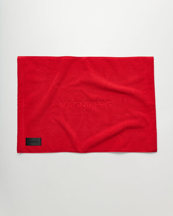 Gelato bath mat | Goji red Terry