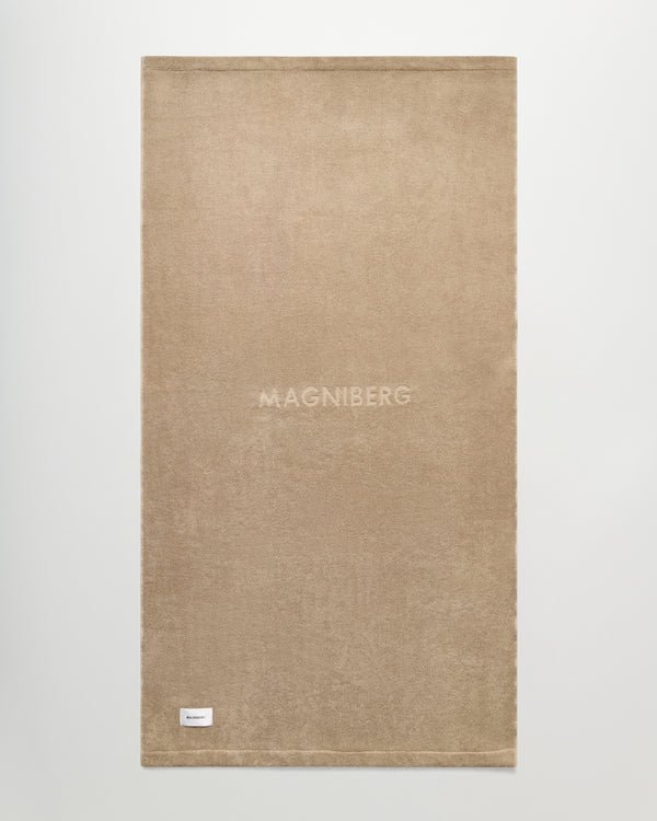 Gelato bath sheet | Cone beige Terry