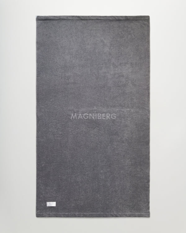 Gelato bath sheet | Salmiak grey Terry