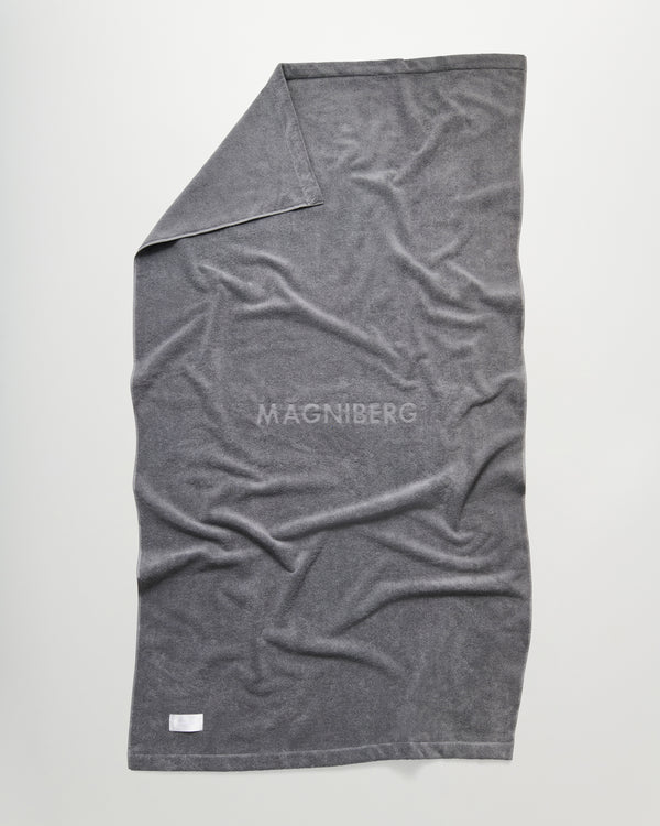 Gelato bath sheet | Salmiak grey Terry