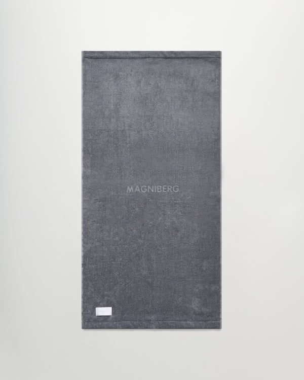 Gelato bath towel | Salmiak grey Terry