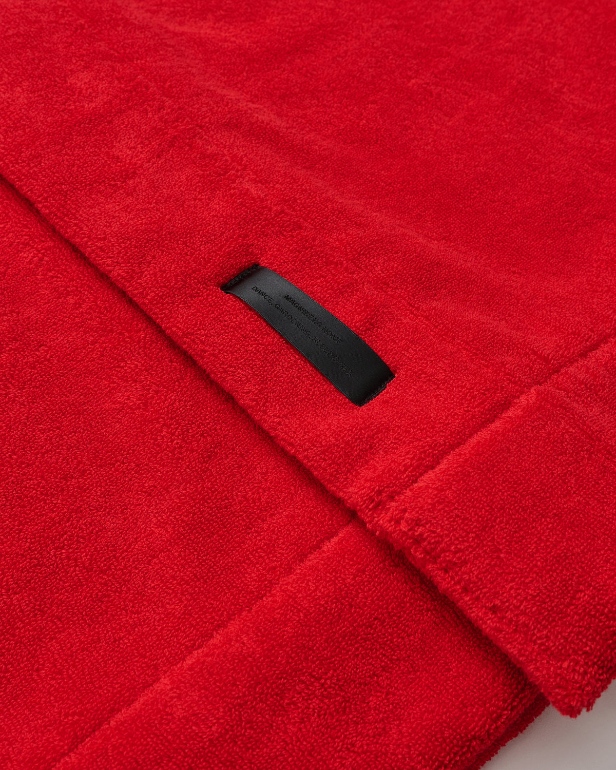 Gelato bathrobe | Goji red Terry