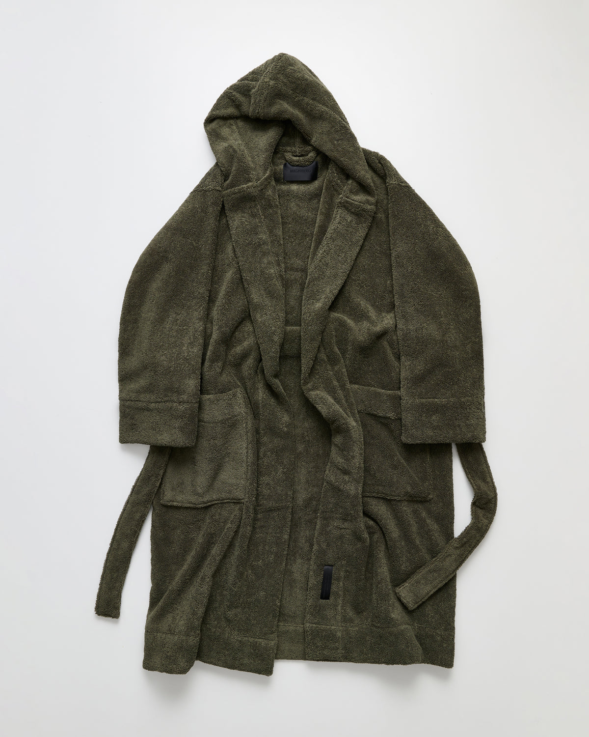 Gelato bathrobe | Olive green Terry