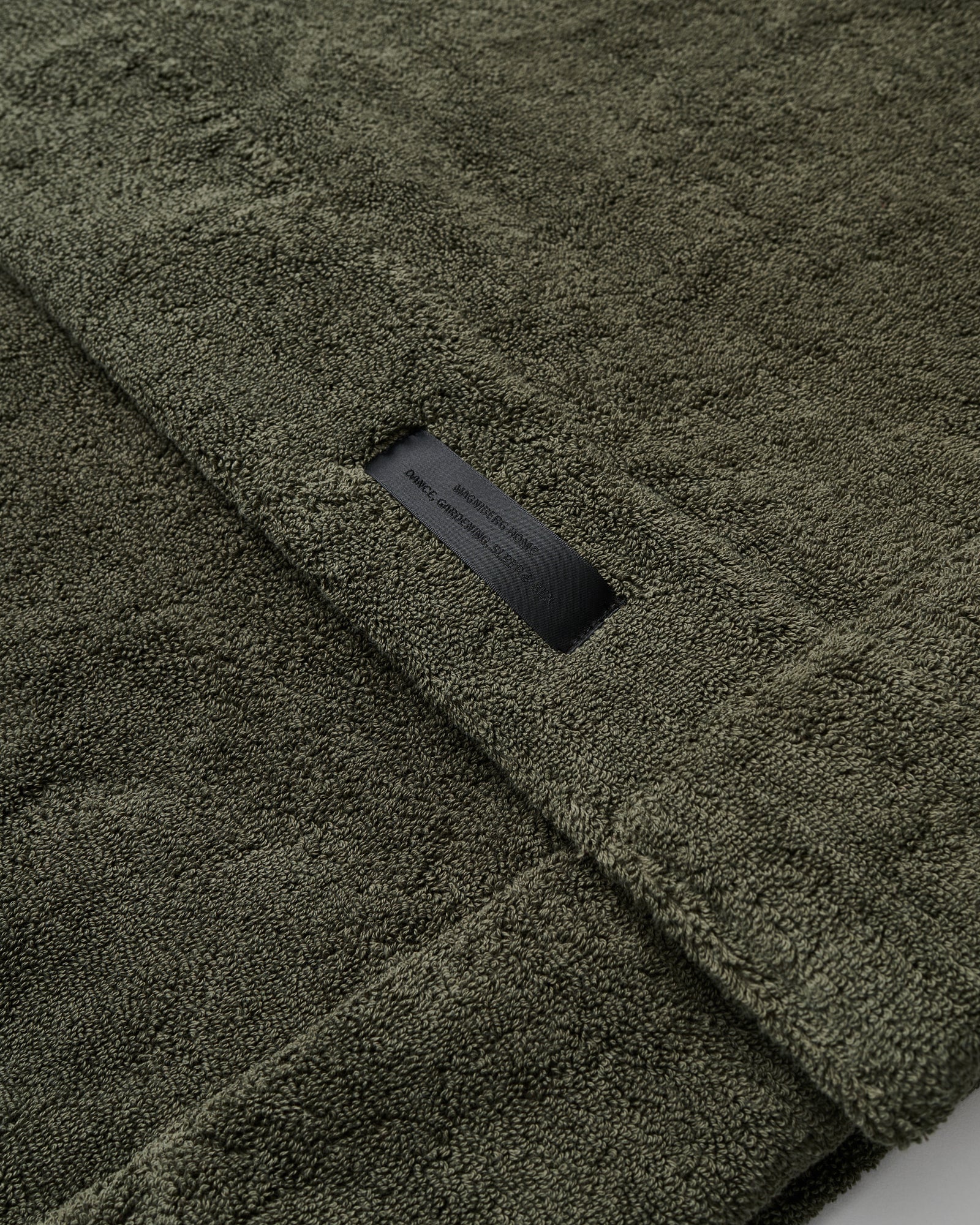 Gelato bathrobe | Olive green Terry