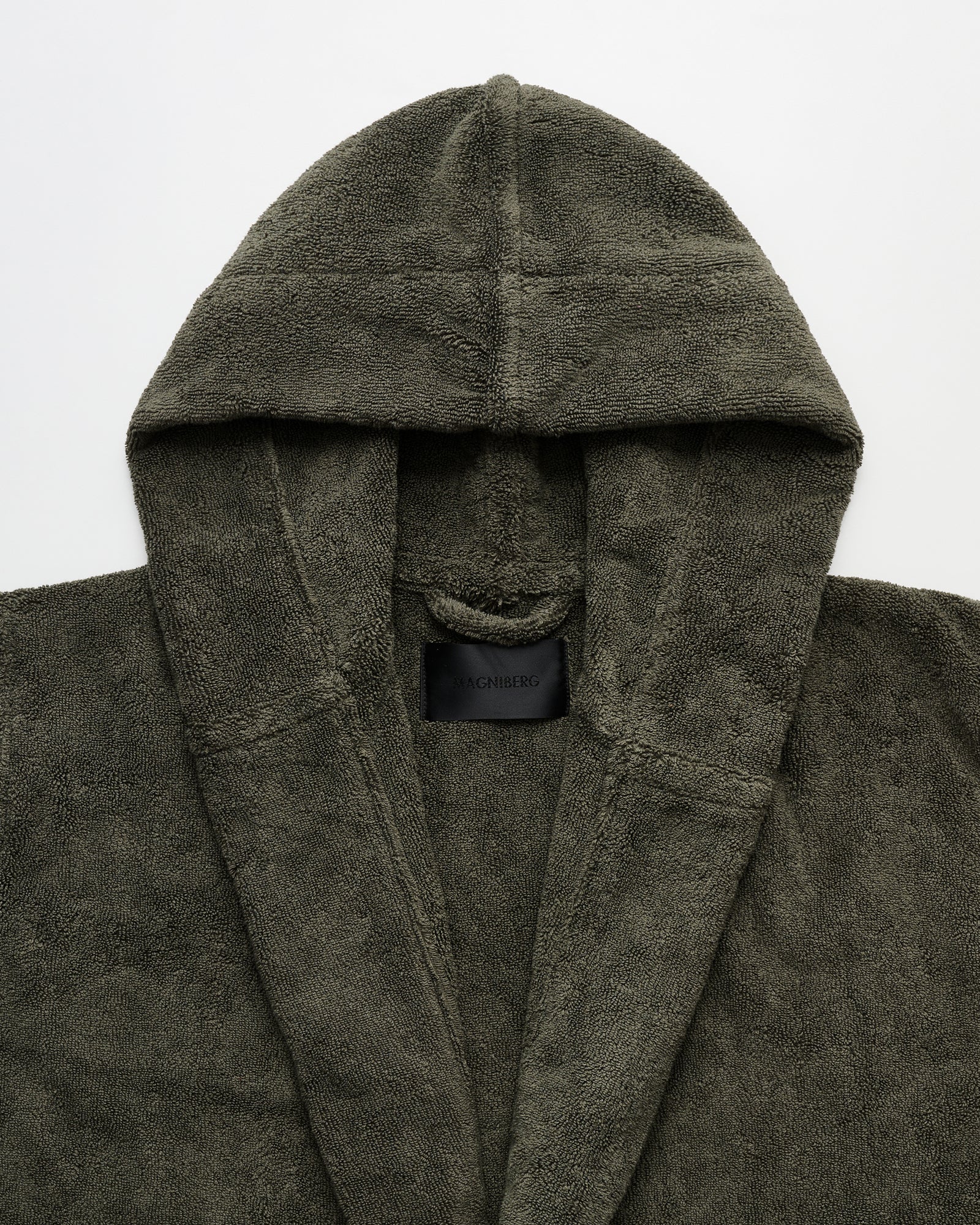 Gelato bathrobe | Olive green Terry