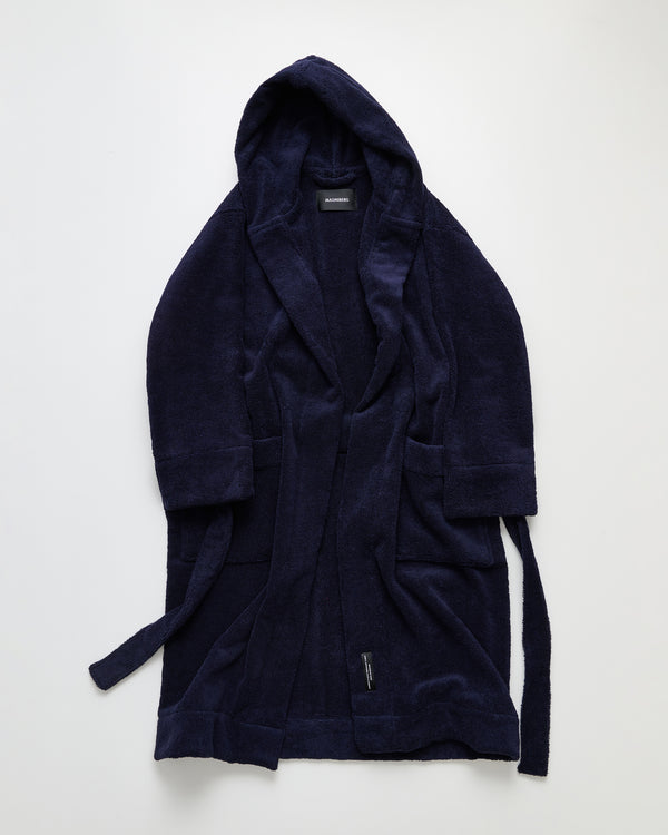 Gelato bathrobe | Sloe blue Terry