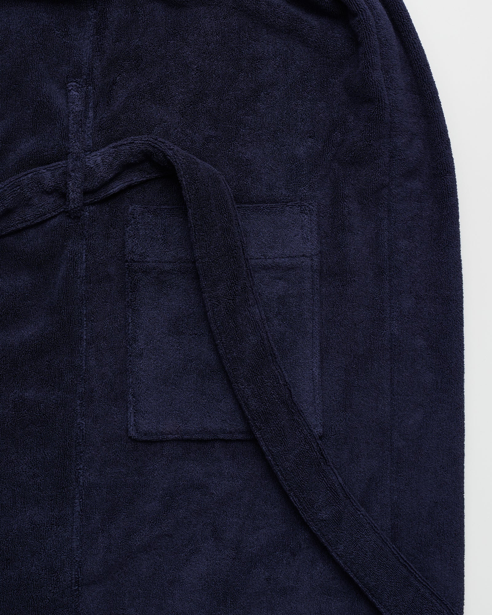 Gelato bathrobe | Sloe blue Terry