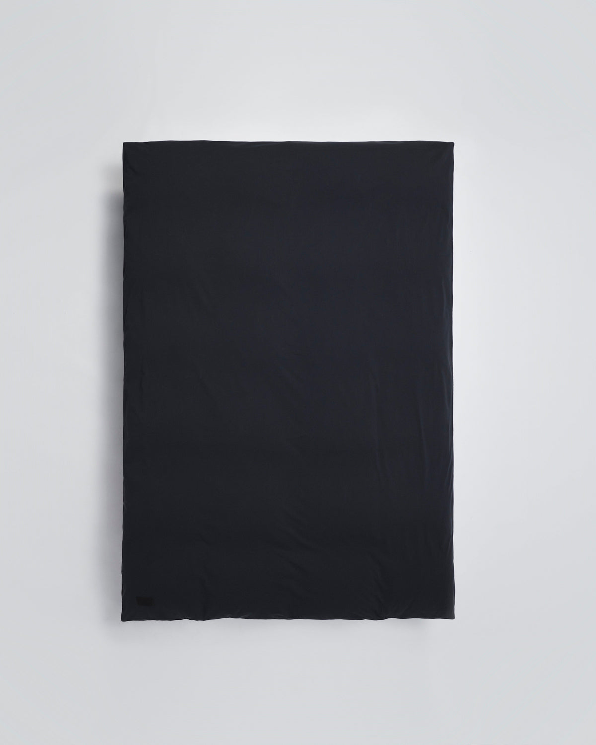 Heart duvet cover | Black Jersey