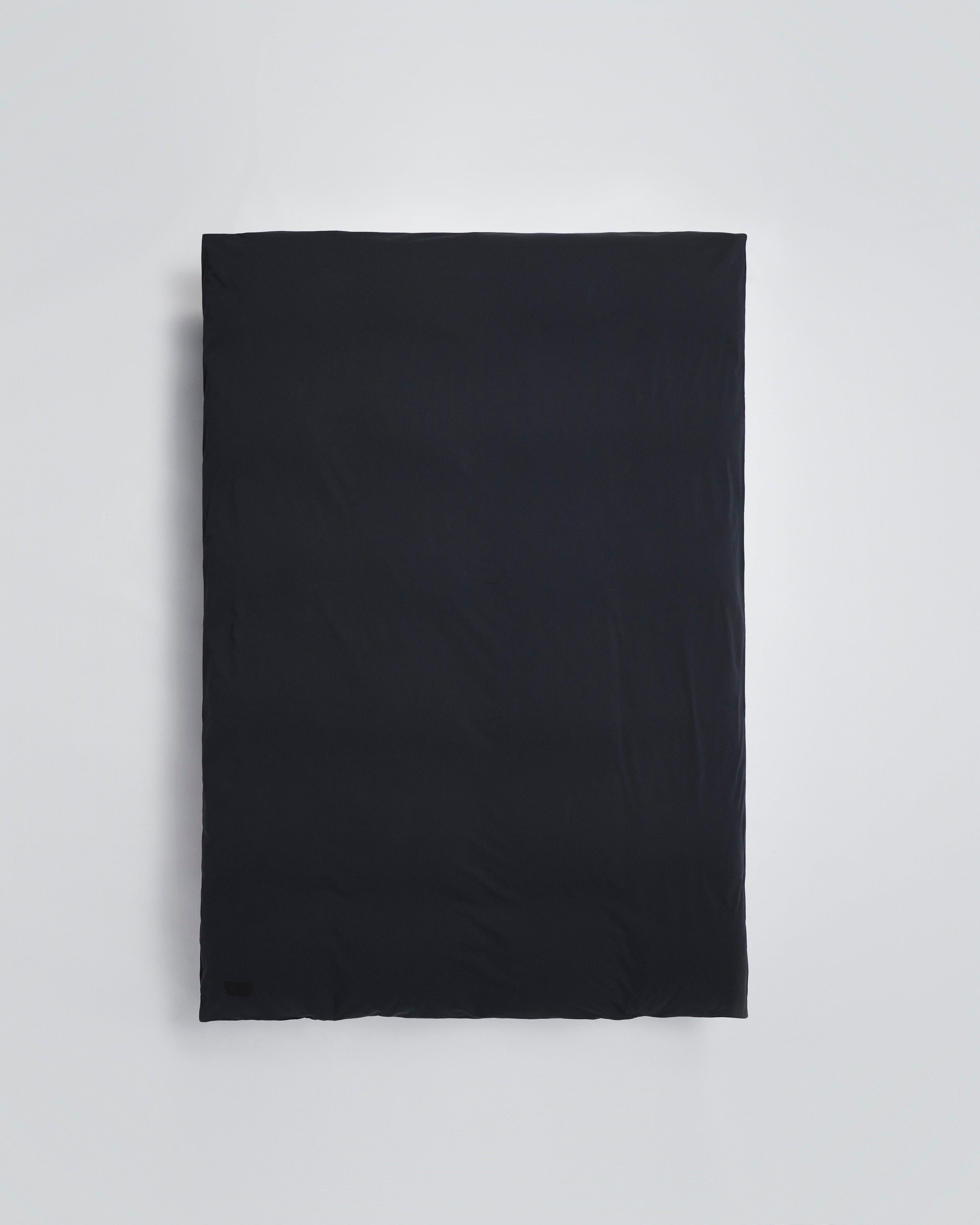 Heart duvet cover | Black Jersey