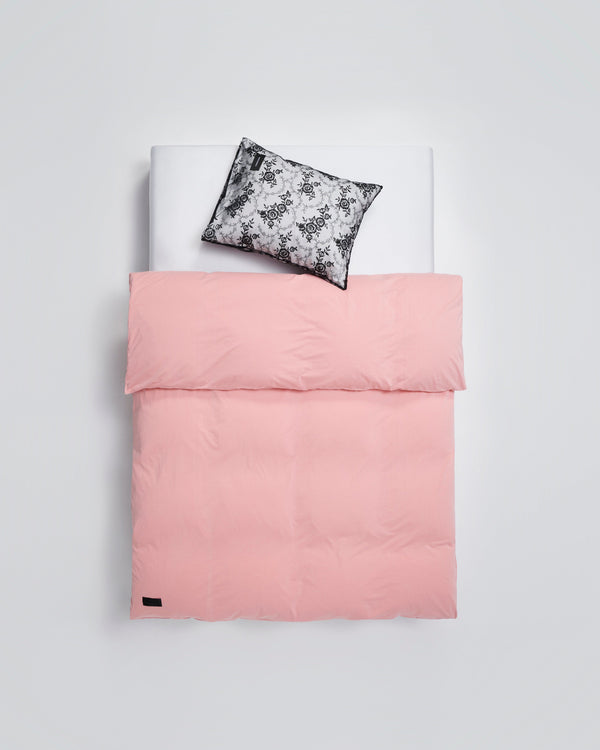 Heart duvet cover | Pink Jersey