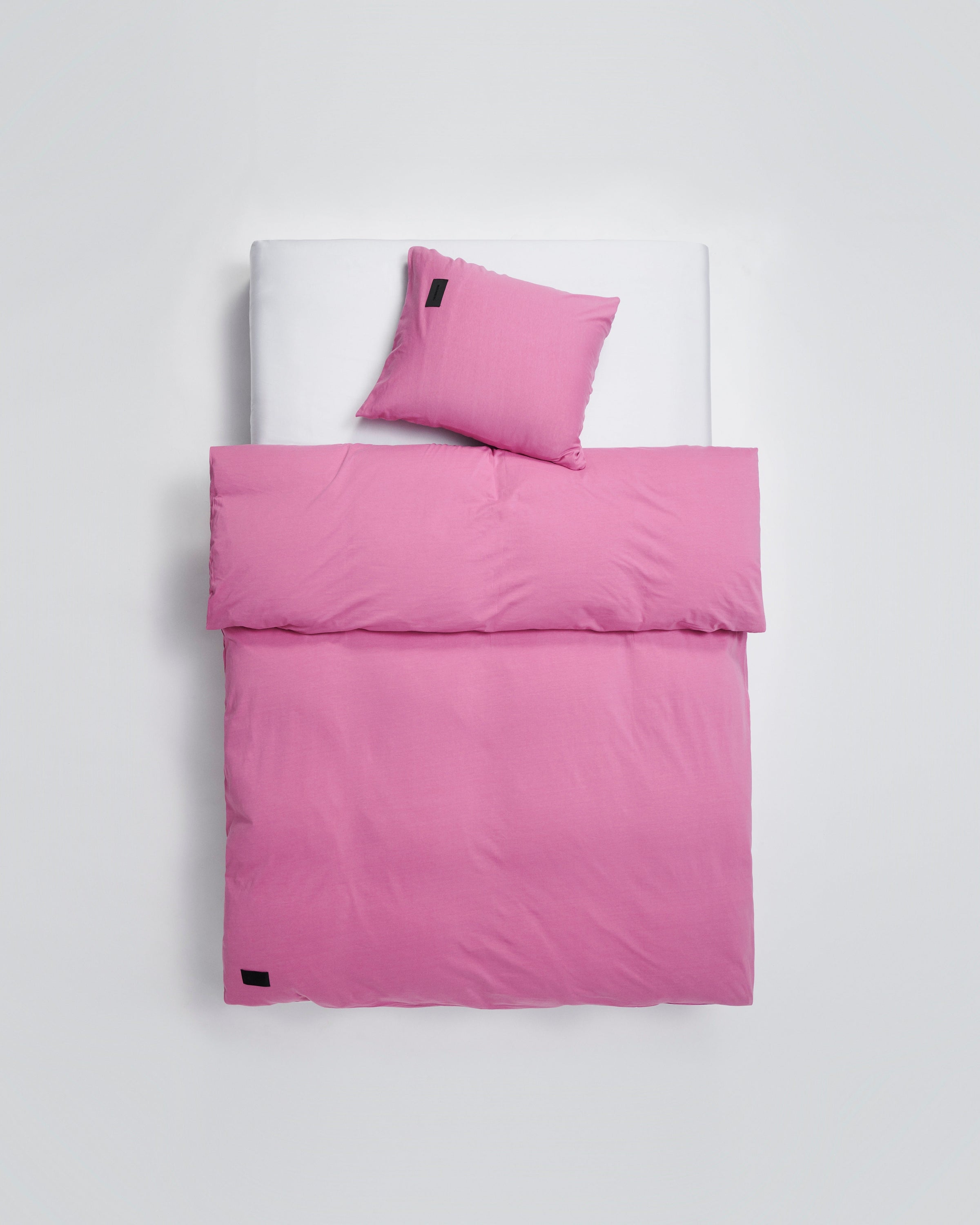 Heart duvet cover | Pink Jersey