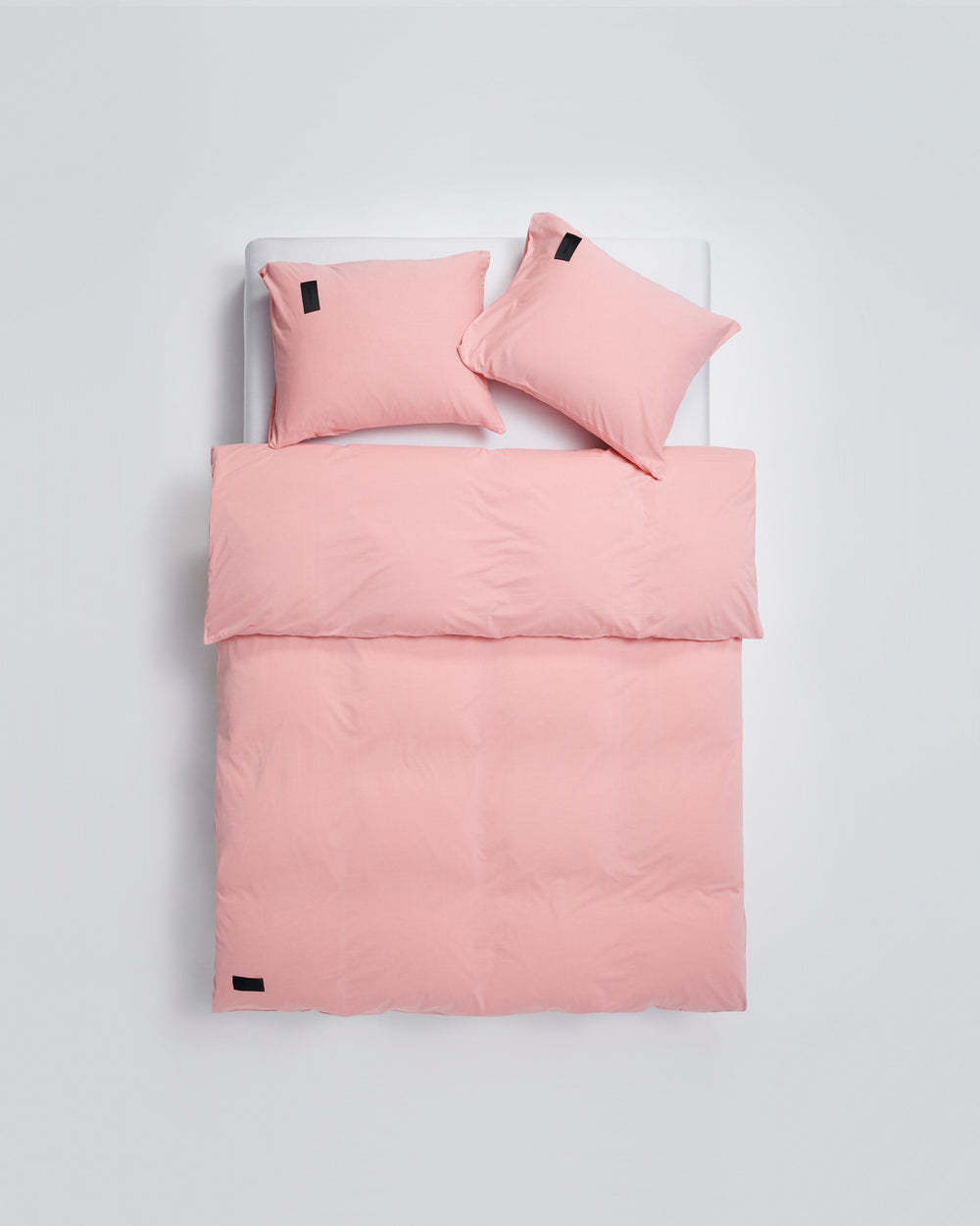 Luxurious Fresh Green cotton sateen Pure duvet cover: tightly