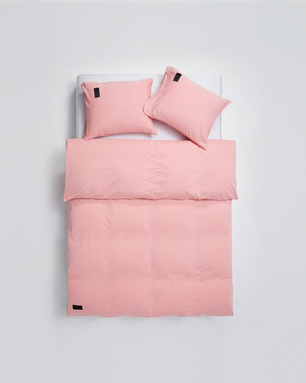Heart duvet cover | Pink Jersey