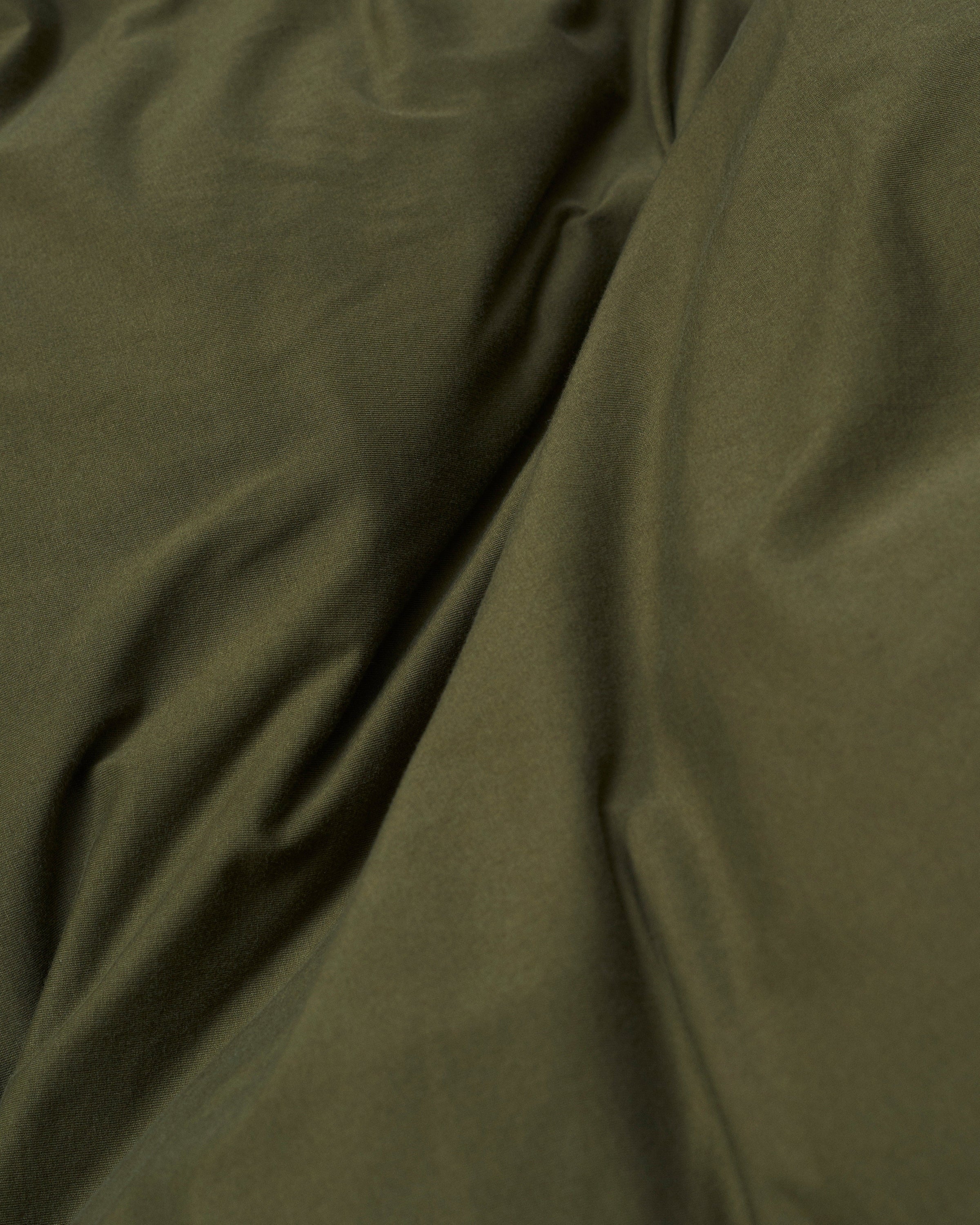 Heart duvet cover | Washed army green Jersey