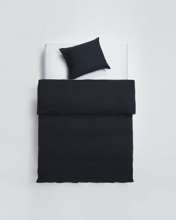 Heart pillow case | Black Jersey
