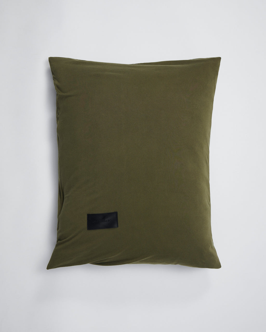 Heart pillow case | Washed army green Jersey