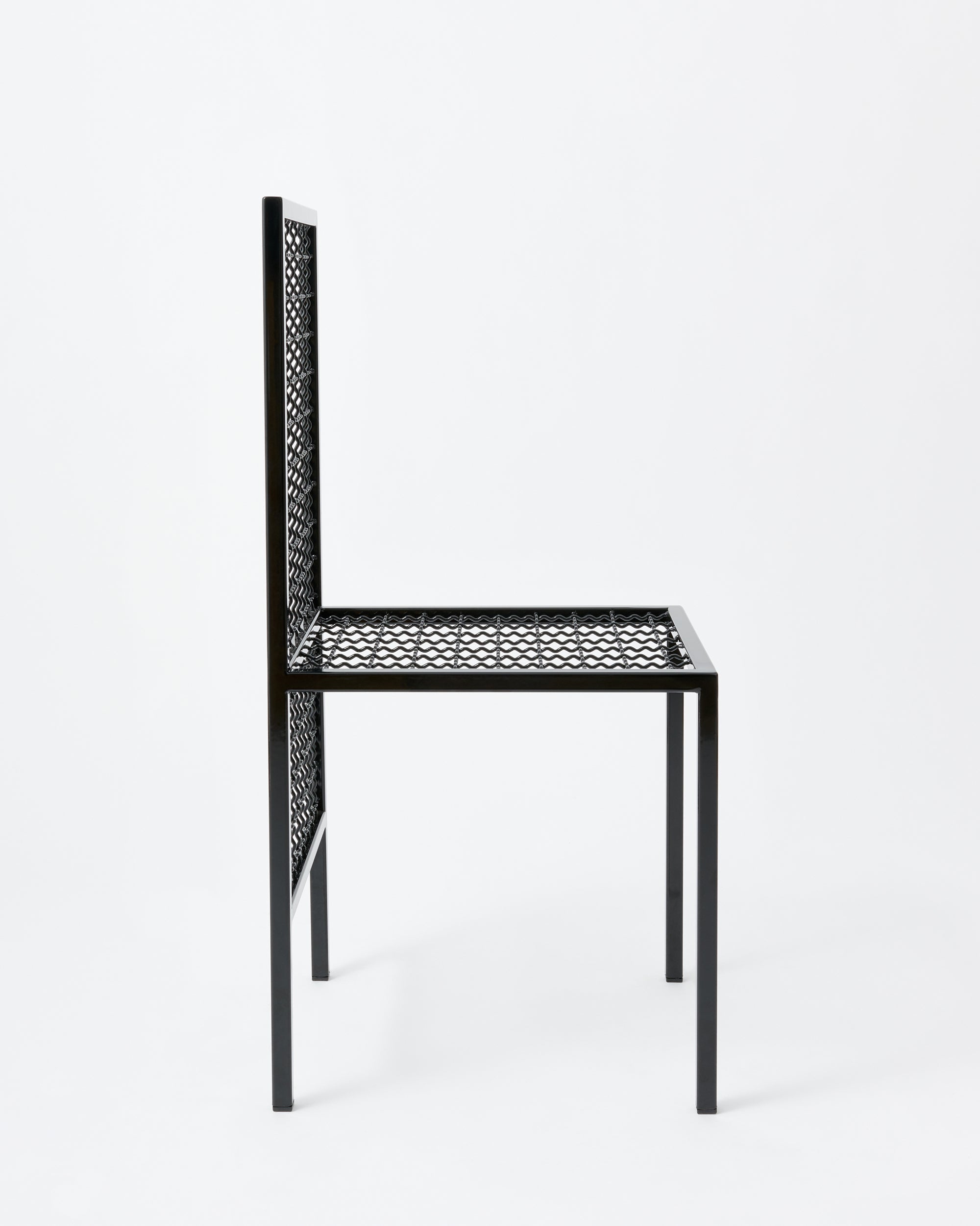 Herring chair | Black Metal