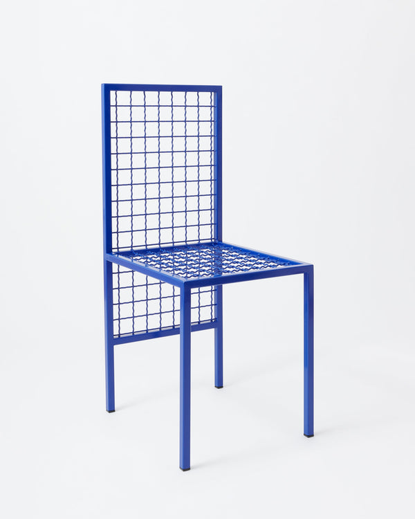 Herring chair | Blue Metal