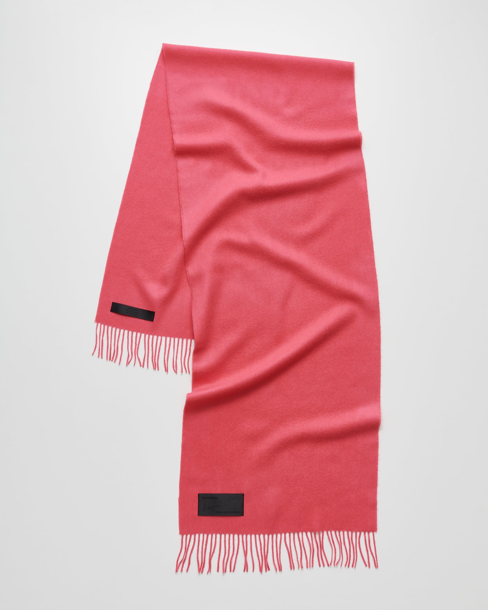 Honey scarf | Gerbera pink Baby alpaca