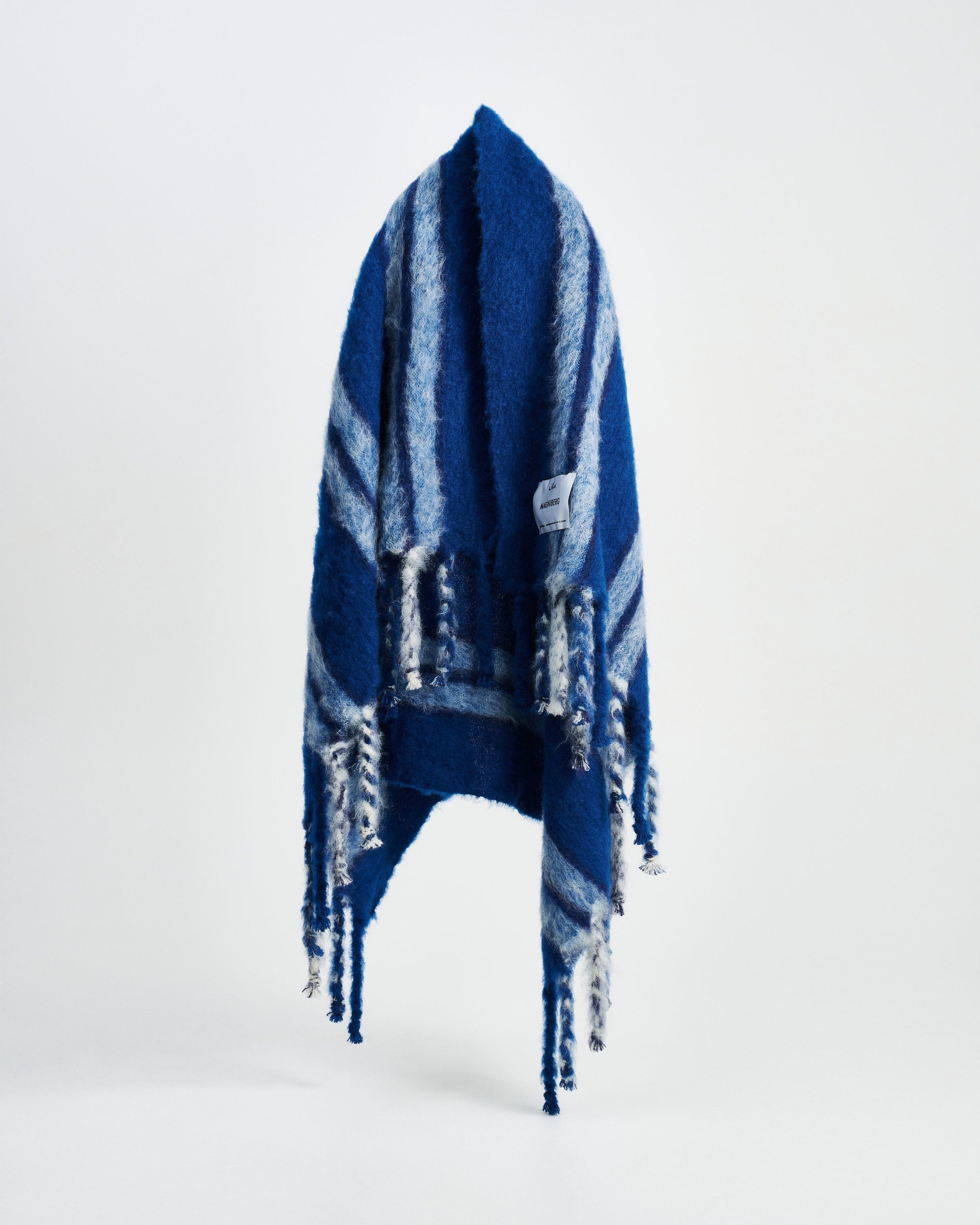 【LIDNM】WOOL MOHAIR MELANGE STOLE LIDNM】WOOL MOHAIR MELANGE STOLE