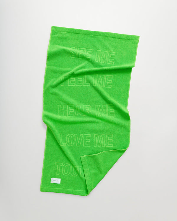 Lover towel | Praia green Terry