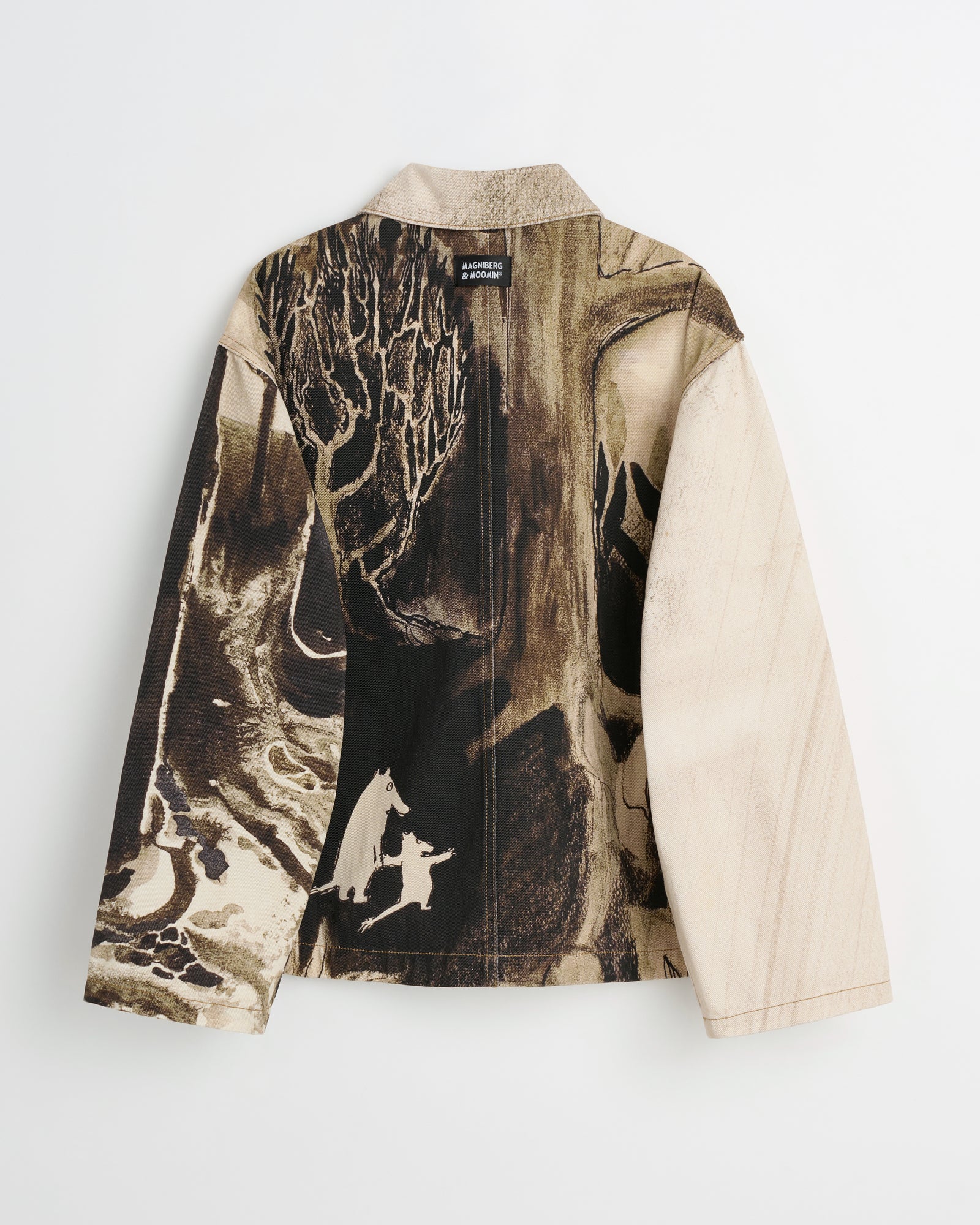 Moomin Genoa jacket | Sepia print