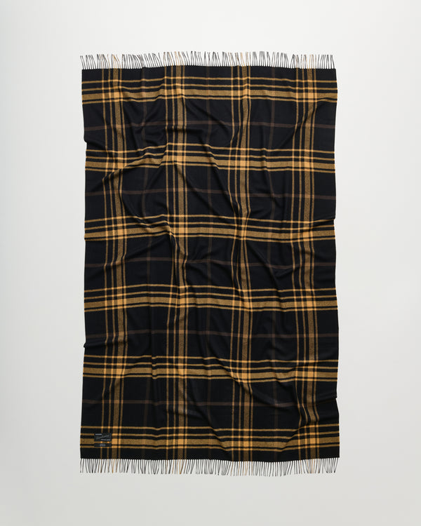 Queen blanket | Pumpkin spice tartan