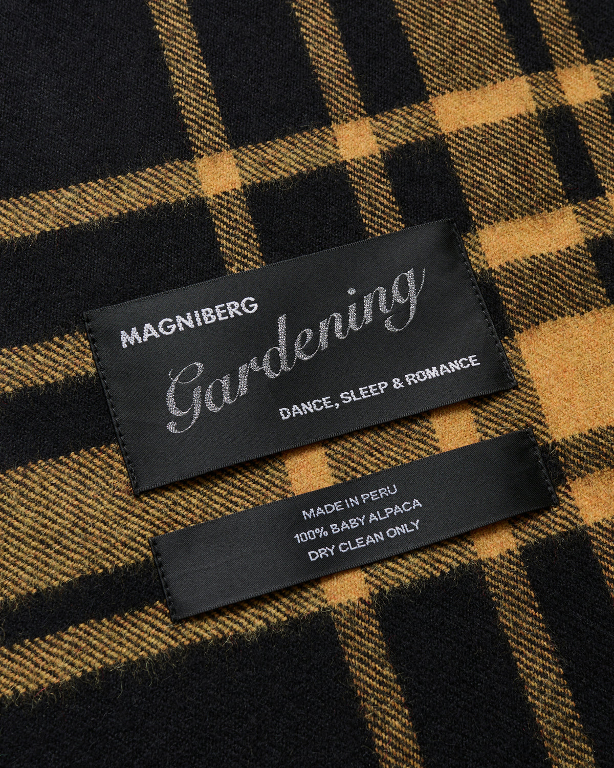 Queen blanket | Pumpkin spice tartan