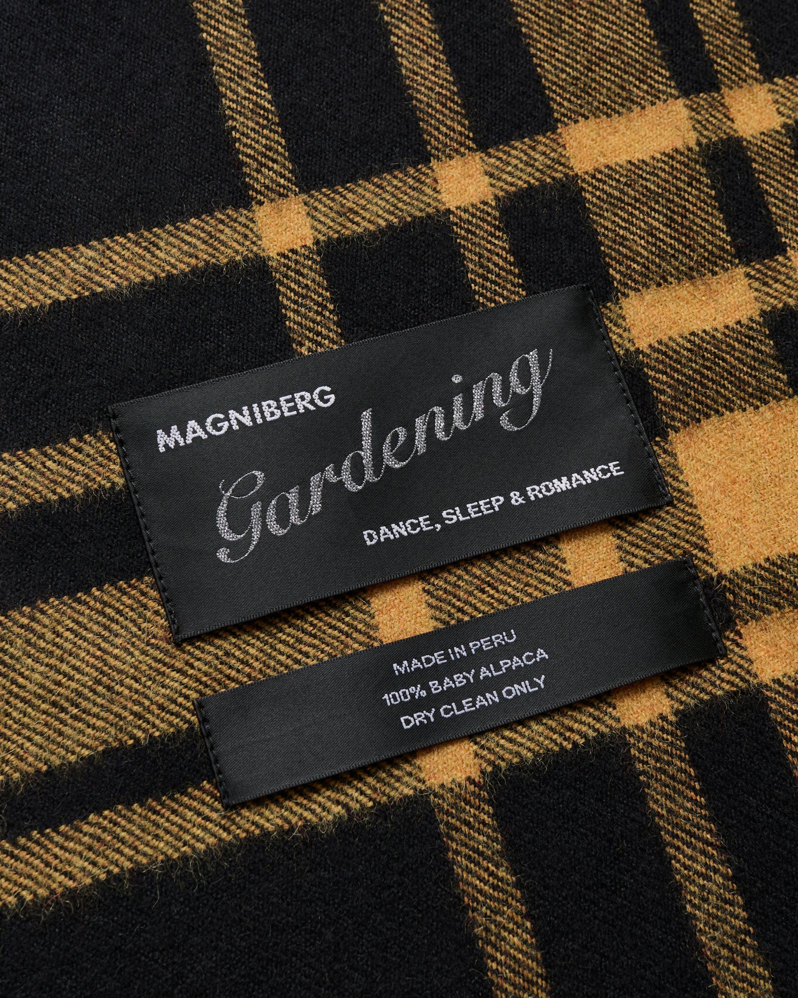 Queen blanket | Pumpkin spice tartan