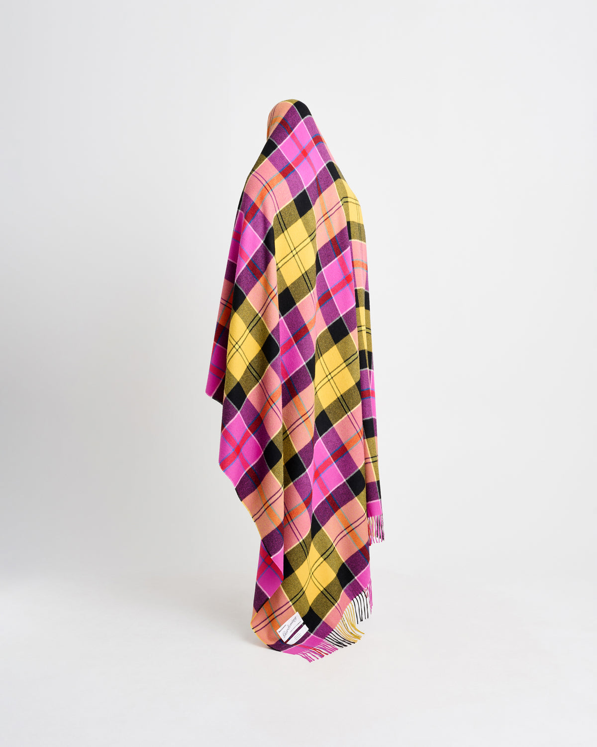 Queen blanket | Vivienne pink tartan