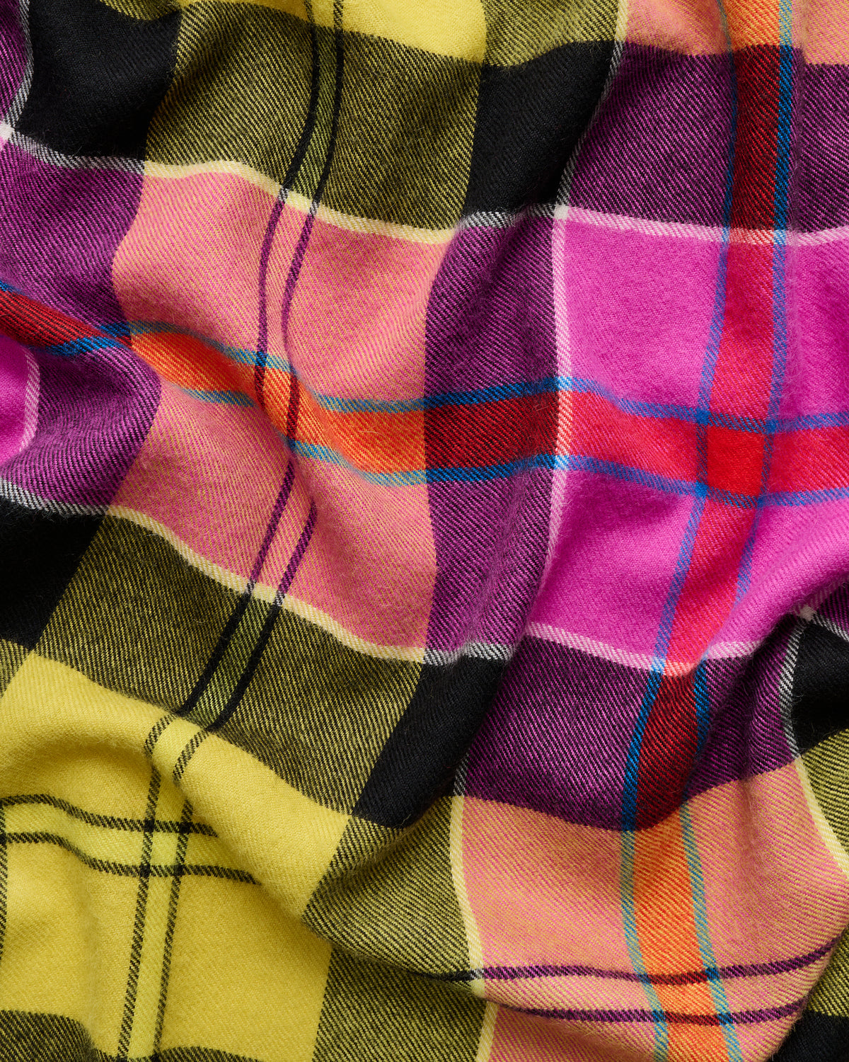 Queen blanket | Vivienne pink tartan