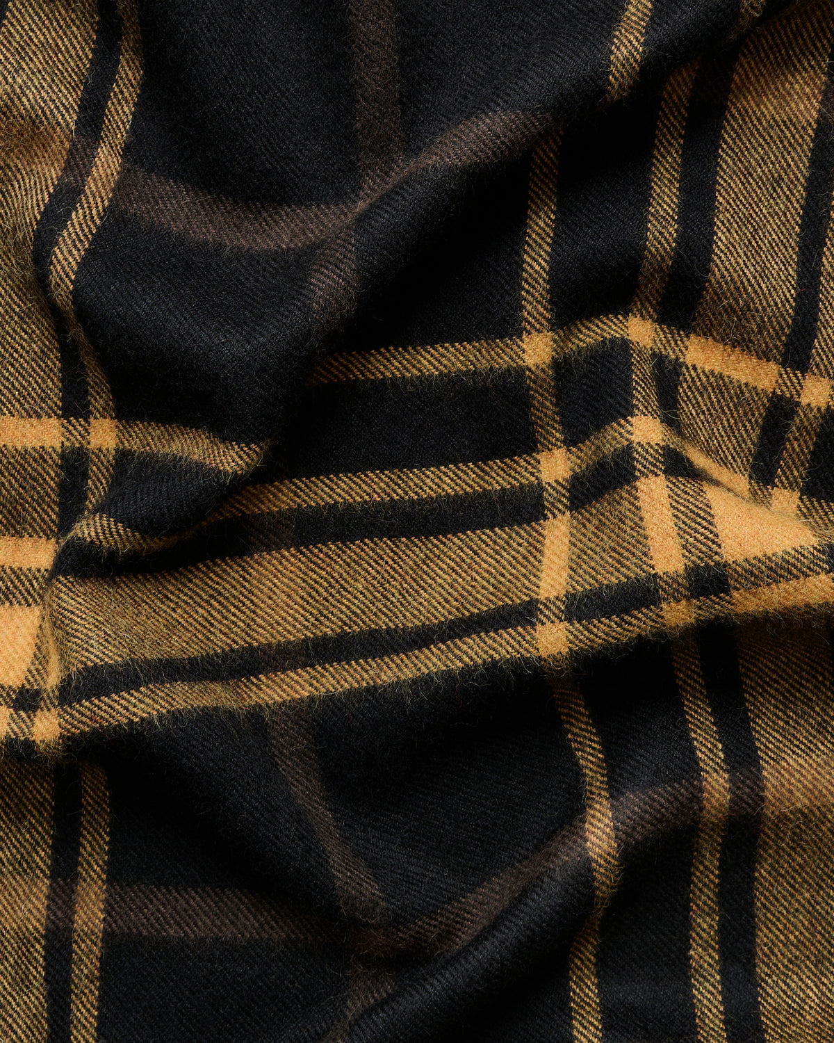 Queen scarf | Pumpkin spice tartan