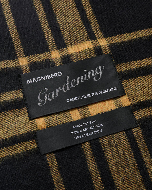 Queen scarf | Pumpkin spice tartan