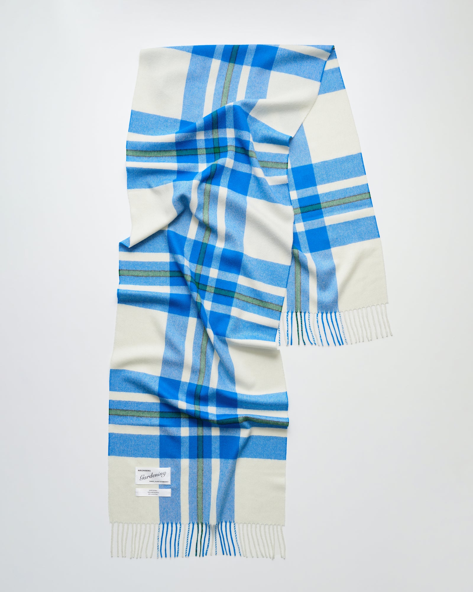 Queen scarf | Chamonix blue tartan