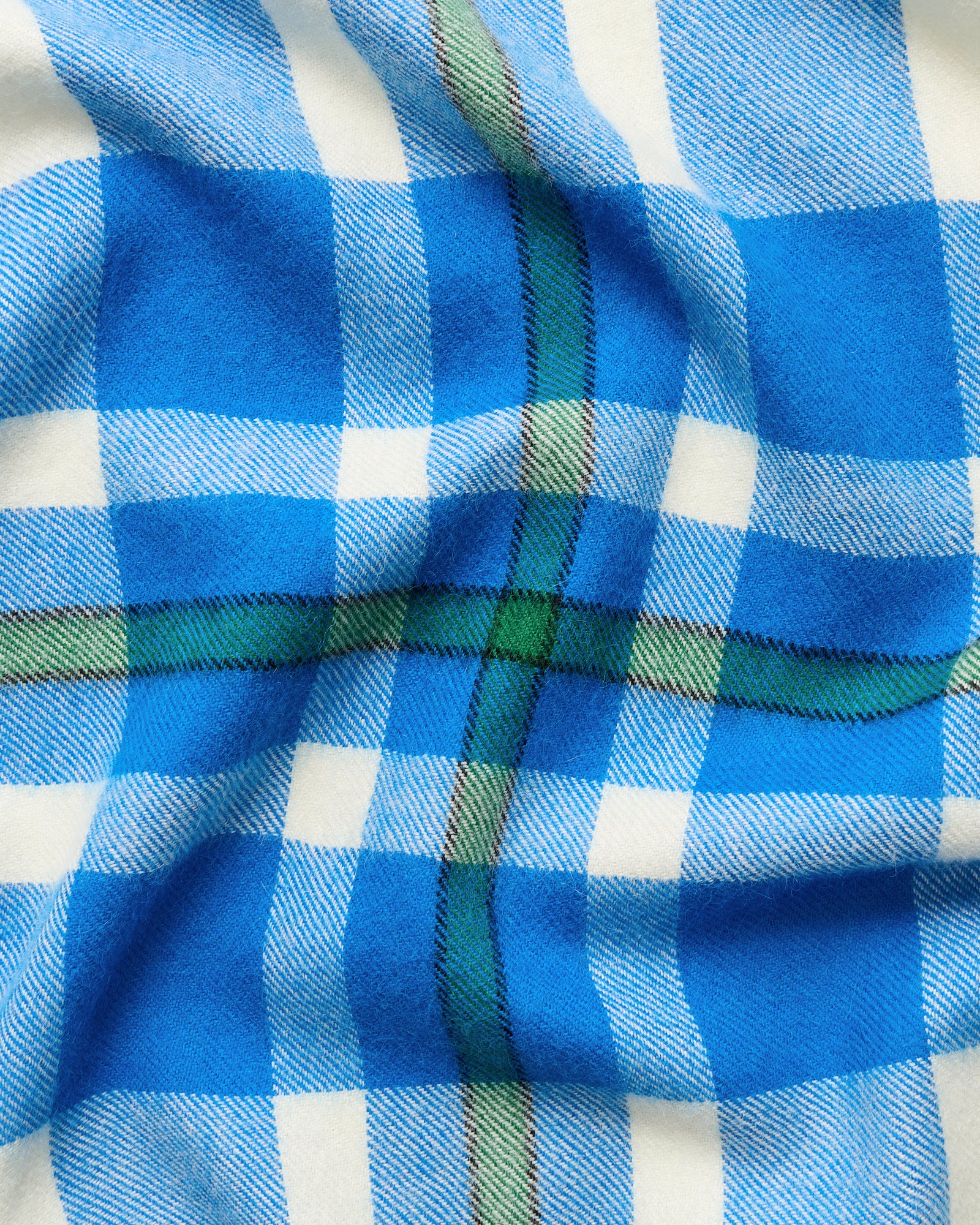Queen scarf | Chamonix blue tartan