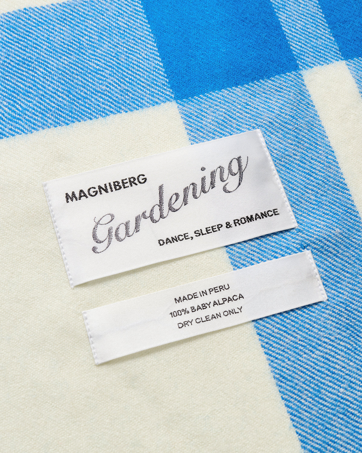 Queen scarf | Chamonix blue tartan