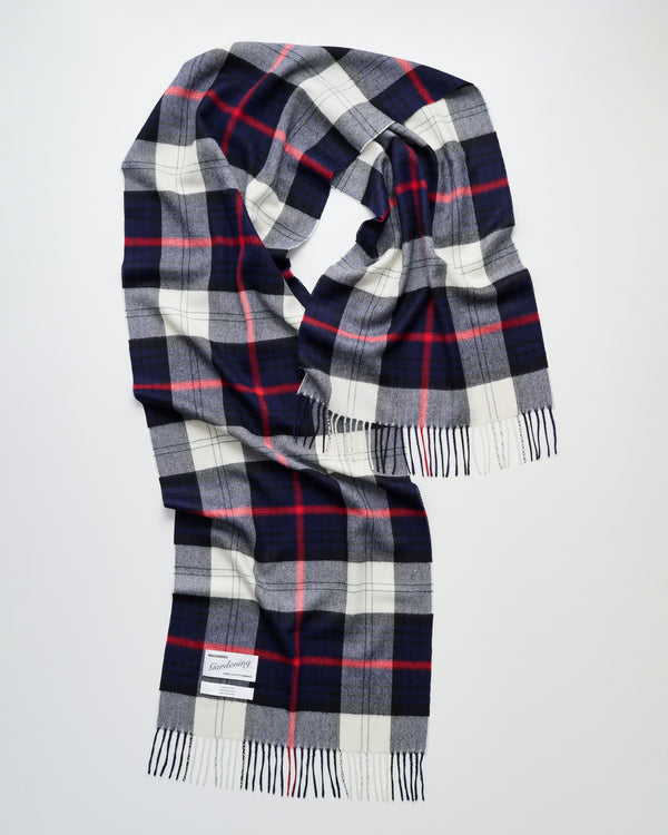Queen scarf | Hurtigruten navy tartan