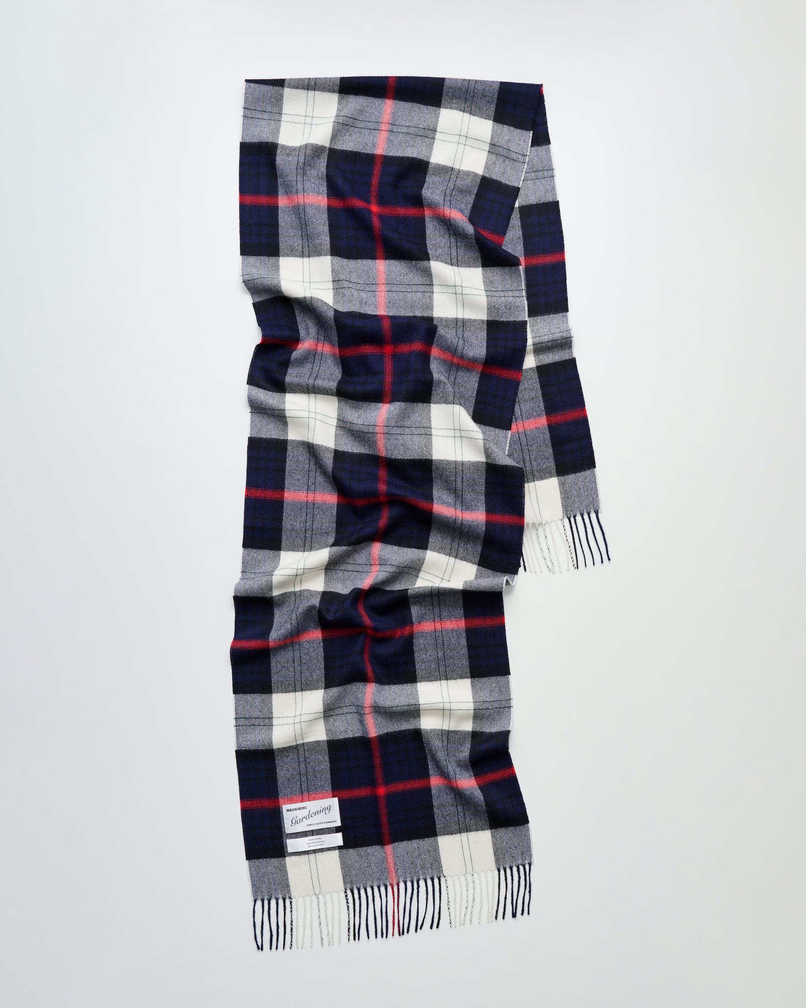 Queen scarf | Hurtigruten navy tartan