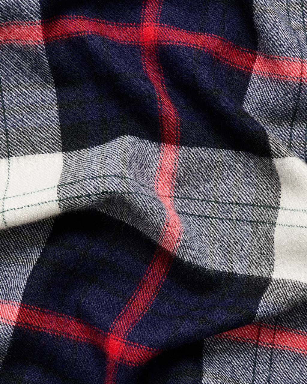 Queen scarf | Hurtigruten navy tartan