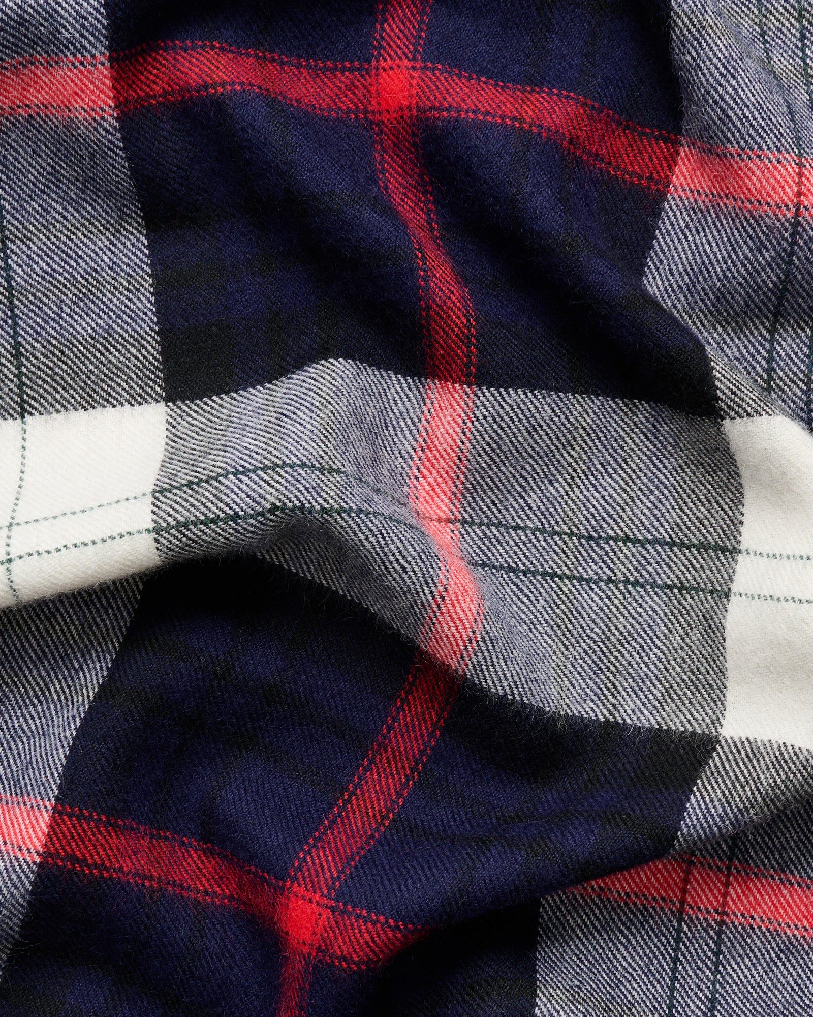 Queen scarf | Hurtigruten navy tartan
