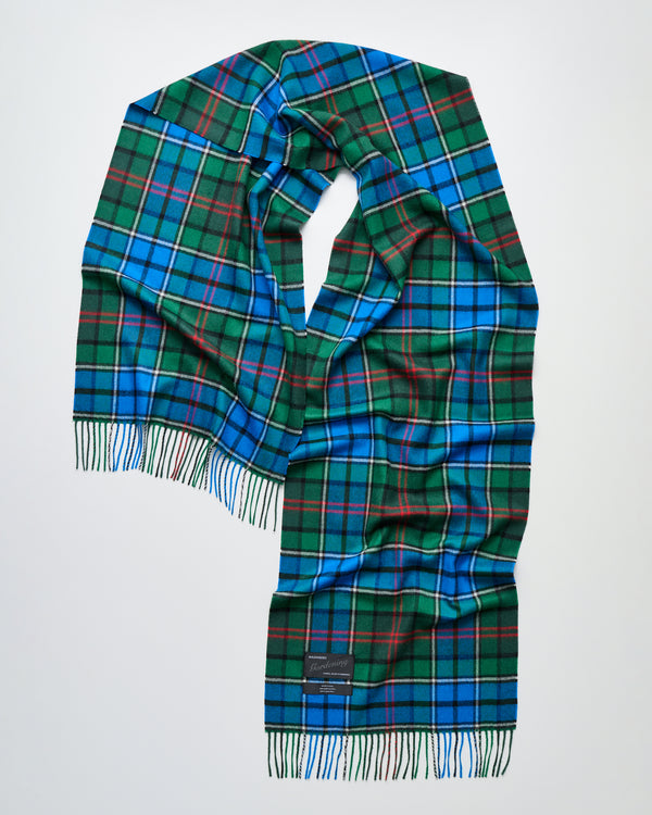 Queen scarf | Delta green tartan