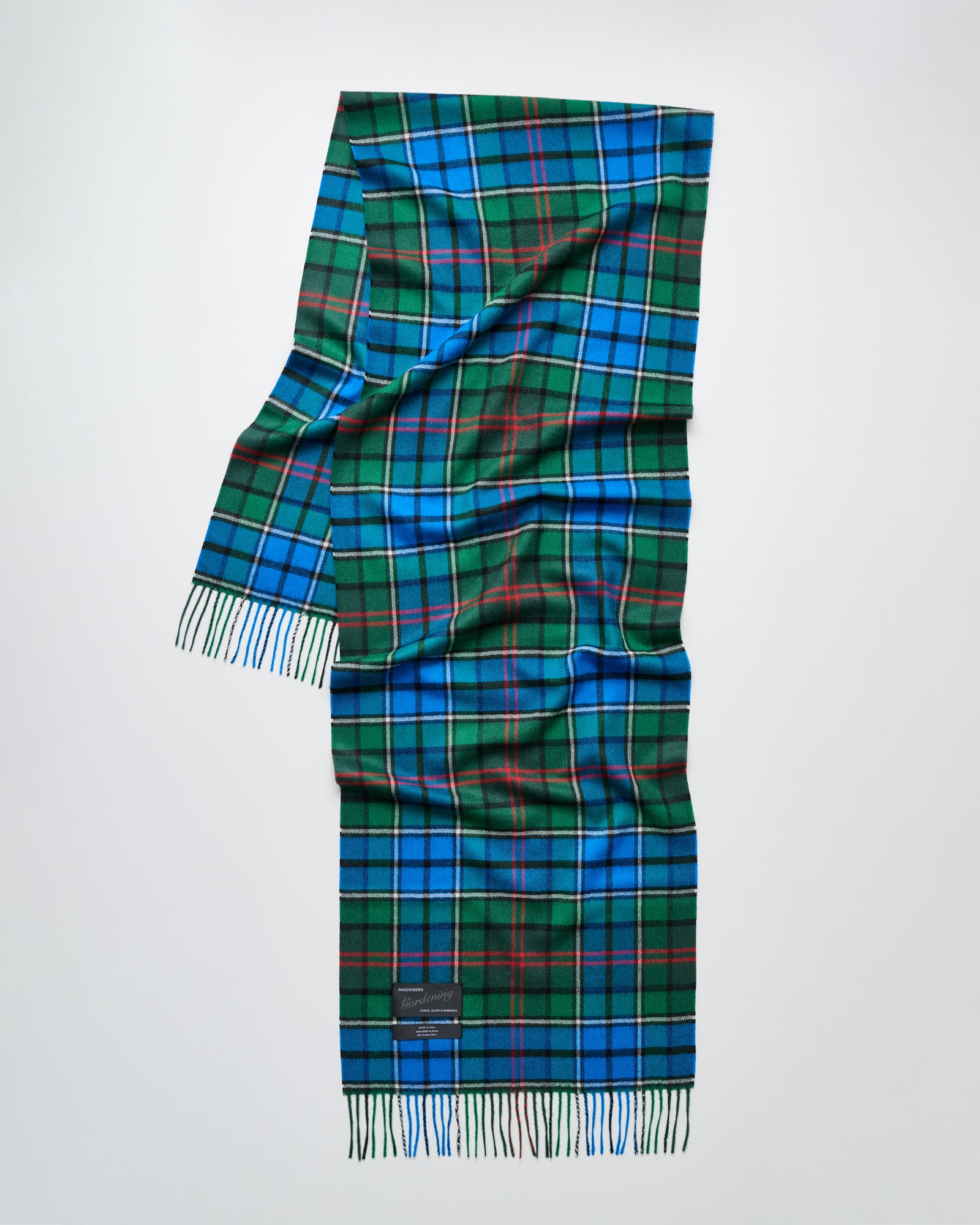Queen scarf | Delta green tartan
